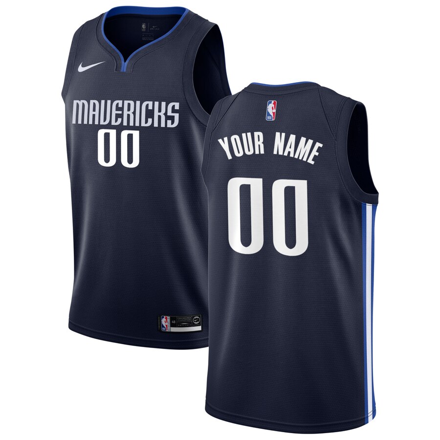 Dallas Mavericks Custom Letter and Number Kits for Statement Jersey Material Vinyl